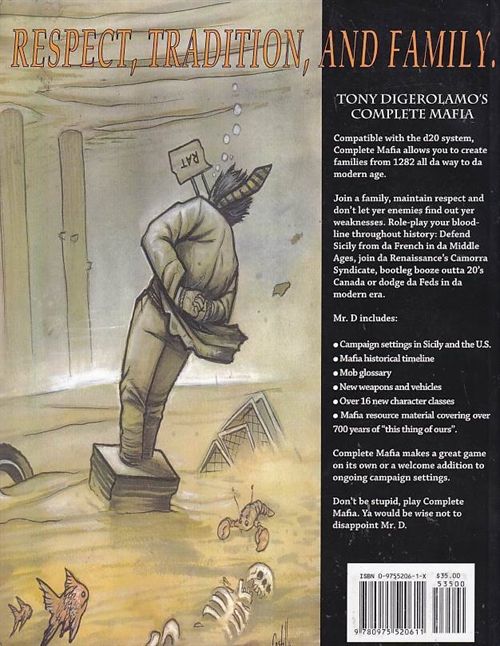 Tony Digerolamos Complete Mafia - D20 (B-Grade) (Genbrug)